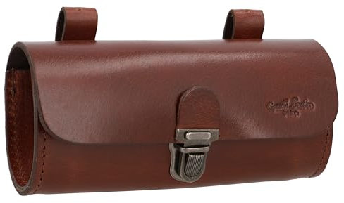 Gusti Satteltasche Leder - Fabrice P. Lenkertasche Fahrradtasche Werkzeugtasche Aufbewahrungstasche Ersatzreifentasche Ledertasche Vintage Leder