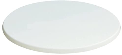 Gruppo Maruccia - Tischplatte für Bar und Restaurant - Für Außen- und Innenbereich - Durchmesser 70 cm - Anti-Kratzer (Weiß)