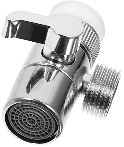 DOITOOL Splitter Washing Machine Hose Extension Faucet to Hose Adapter Durable Brass