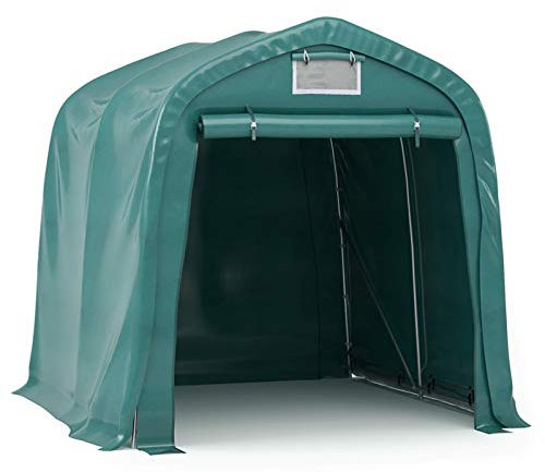 ARKEM Garagenzelt PVC 1,6x2,4 m Grün Garage Winterfest Stabil