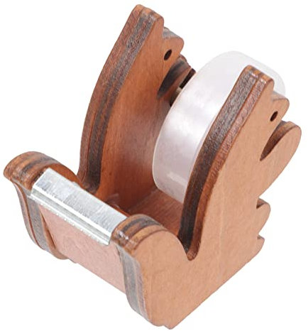 VILLCASE Klebebandspender Eichhörnchenform Kleiner Schreibtisch Klebebandhalter Mit Schneideklinge Tragbarer Organizer Für Büro Schule Und Zuhause
