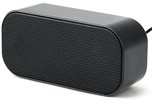 VENEKA Bärbar USB-högtalare för PC Mini Soundbar All-in-Stereo Soundbar Högtalare för TV/Laptop/Datoranslutning och USA