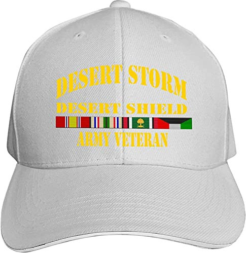 Baseball Cap Desert Storm Desert Shield Army ?Veteran Adult Baseballmütze Verstellbare Baseballkappe Lässig Golf Caps Für Außenbereich Running Outdoor