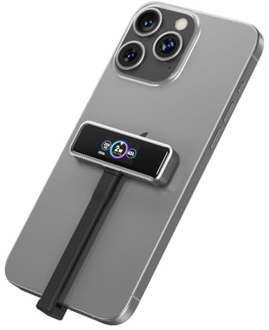 ZIKE Tragbare magnetische Externe Festplatte mit 256 GB für die iPhone 16/15-Serie, unterstützt 4K ProRes HDR, USB 3.2 Gen 1, Externe USB-C-Festplatte für iPhone 16/15/Android/MacBook/iPad