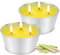 Candele Citronella Esterno Grande, 2 * 15oz Candela da Regalo Giardino Durata 150-190 Ore, 100% Naturale Cera di Soia con Citronella Olio per Campeggio, Picnic, Barbecue e Interno Riunioni