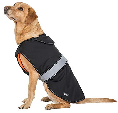 Trespass Softshell-Hundejacke Butch mit Klettverschluss (XS) (Schwarz)