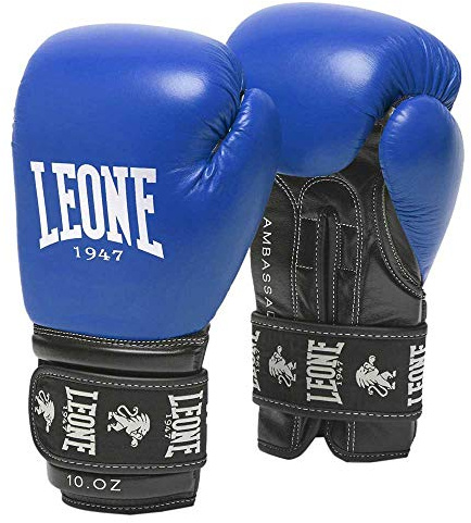 LEONE 1947 Ambassador, Boxhandskar Unisex Vuxen, Blå, 10ozM