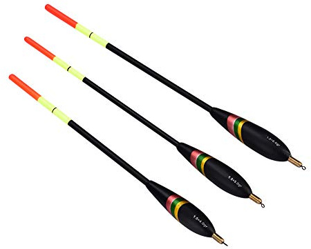 Alomejor Flotador de Pesca,Alta Visibilidad y Equilibrio Estable Bobber Pesca,1,5g 4g 5g 6g for Principiantes Expertos en ríos Lagos y mar