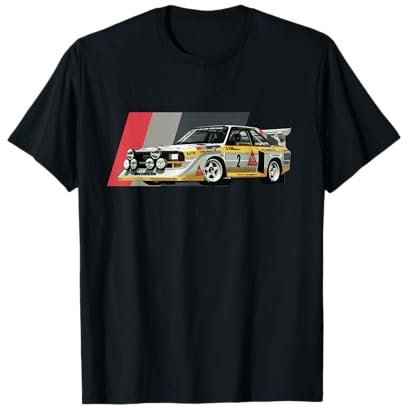 Rallyeauto Champion Röhrl Gruppe B T-Shirt