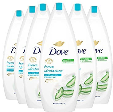 DOVE Frisches Duschbad mit Feuchtigkeit 600 ml