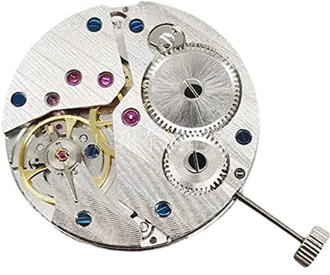 Josenidny Uhrwerk ST3600 17 ETA 6497 Uhrwerk, geeignet für mechanische Uhren, Handaufzug, silber