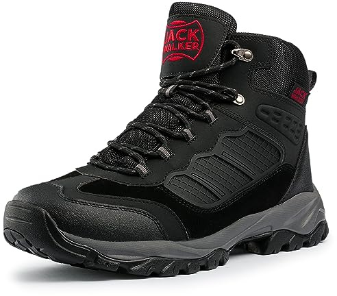 Jack Walker vandringskängor för herrar, vattentäta trekking- och vandringsskor, perfekta för utomhusäventyr och aktiviteter JW1888 (44 EU)
