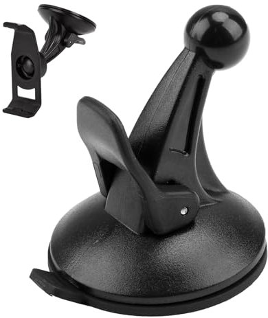 Soporte para navegador Garmin con ventosa y conector de bola para Drivesmart, Nuvi, Zumo, NuLink, Dezl, Driveassist, Camper Van, Vehículo, Sucker Negro