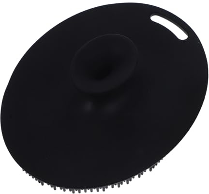 Healvian Gesichtsbürste Gesichtsreinigungsbürste Gegen Mitesser Gesichtspeeling Gesichtsreinigungsbürsten-peeling Gesichtswäscher Gesichtsreinigungsbürste, Peeling Black Kieselgel