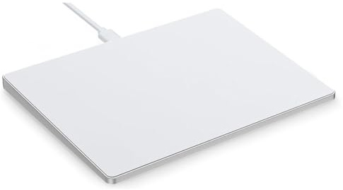 Mauedest Touchpad Souris filaire USB avec pavé tactile pour ordinateur portable ou ordinateur portable Blanc