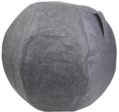 ZAMETTER Filz Yoga Ball Schutzhülle Aufbewahrung Ball Cover Yoga Ball Cover Yoga Ball Tasche Gymnastikball Yoga Ball