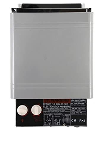 2/3/6 / 9kw Estufa eléctrica del calentador de la sauna con el controlador interno Baño de vapor seco for la sauna Inicio Hotel Spa Ducha Estable y confiable(9KW External)