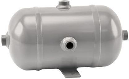 Serbatoio industriale del compressore d'aria, serbatoio ad alta pressione con accessori per varie applicazioni, soluzione orizzontale della bombola del gas