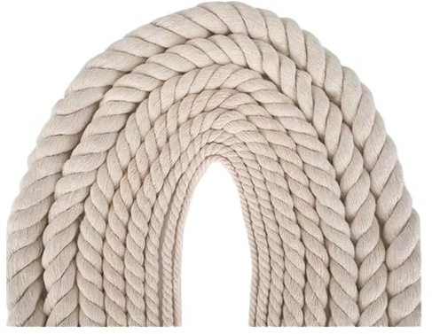 Baumwollkordel, Cotton Twisted Rope String 1-12mm 2-400m
