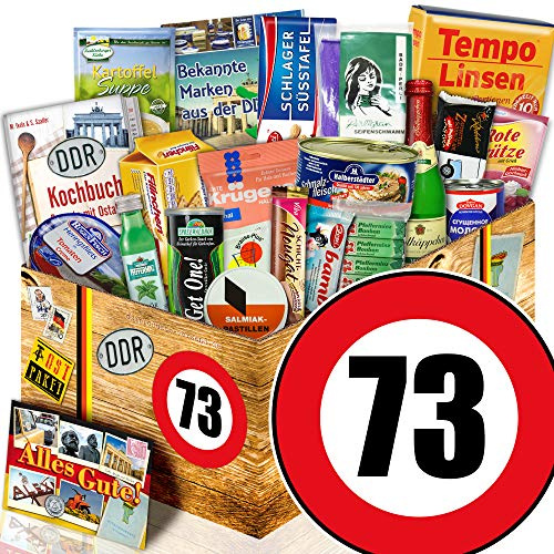 Spezialitätenbox/DDR Geschenkbox/Geburtstag 73 / Geschenk Box Oma