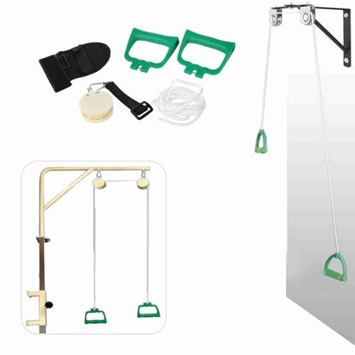Ejercicios del sistema de polea para el hombro para la rehabilitación del manguito de los rotadores Sistema de ejercicios de rehabilitación del brazo Flexibilidad del hombro Estiramiento del rango de