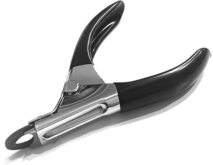 Claw Claws Guillotine Type Dog Nail Clippers for Small and Medium-Sized Dogs, Safety Guard to Avoid Over Cutting, Sharp Stainless Steel Blade, 7 mm Hole