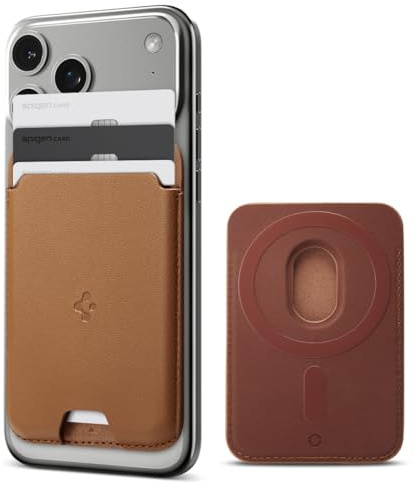Spigen Valentinus MagFit 3-Korts Plånbok för iPhone-serien