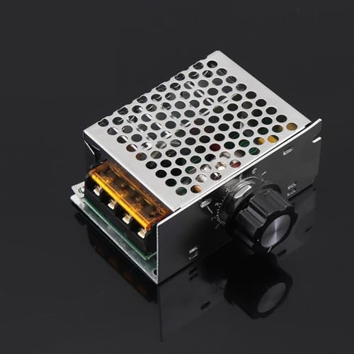 PAKMEZ Contrôleurs de Moteur 220V 4000W SCR régulateur de Tension gradateur variateur de Vitesse du Moteur régulateur de Tension électronique 1 pièces