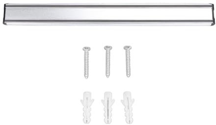 Magnetic Knife Holder Wall Mount, Aluminum Alloy Magnetic Knife Strips for Wall Multipurpose Magnetic Knife Bar for Home Kitchen (18 Inch (6‑12 Years Old Kids))