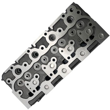 Celliparts Culasse complète 15476-03040 07916-24305 compatible avec les générateurs Kubota GV3170 GV3190 V1902 Pelles KX151 K101 Compatible avec les chargeuses compactes New Holland L555 L553