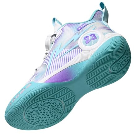 Scarpe da Basket per Ragazzi Scarpe da Basket per Bambini Scarpe Sportive per Bambini Scarpe da Ginnastica Comfort Tennis Scarpe da Ginnastica da Corsa