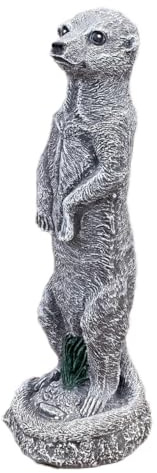 stoneandstyle Steinfigur Erdmännchen Guido, frostfest, massiver Steinguss