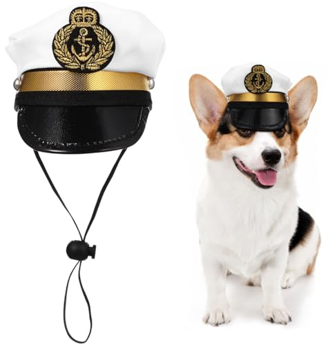 GALPADA Lustige HaustiermüTze Verstellbare HundemüTze FüR Kleine Hunde Und Katzen Haustierhut Als KostüMzubehöR FüR Halloween Weihnachten Fotoshooting