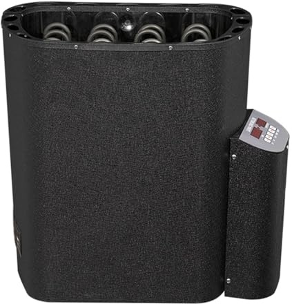 Sauna a vapore, Stufa elettrica for sauna interna in acciaio inossidabile da 4,5KW, macchina for sauna a e umido for sauna per sauna spa domestica
