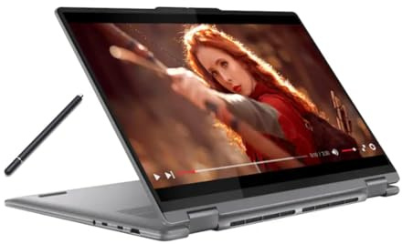 Lenovo Yoga 7 2-in-1 16 WUXGA Touchscreen Laptop |AMD Ryzen 7 8840HS|AMD Radeon Graphics|Backlit|Fingerprint|Copilot| 16GB RAM DDR5 | 512GB SSD | Windows 11 Home | Bundle with Stylus Pen