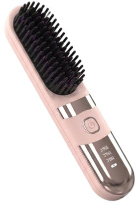 Petit Lisseur À Cheveux Sans Fil Température Réglable | Fer à friser portable Pour femmes, filles, dames, épouses, mères, uses, maison, salon, , vacances, , mariage