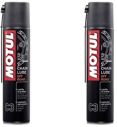 Grasso Spray per Catena Motul C3 Chain Lube Off Road - 2x 400 ml