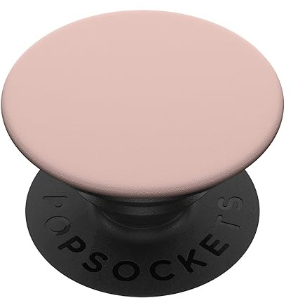 PopSockets Simple Chic Solid Pale Rose Color - Pastel Blush Pink PopSockets PopGrip: Swappable Grip for Phones & Tablets