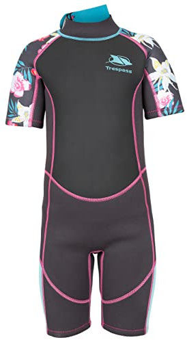 Trespass Jungen Posie Neoprenanzug, dunkelgrau, 3-4 Jahre