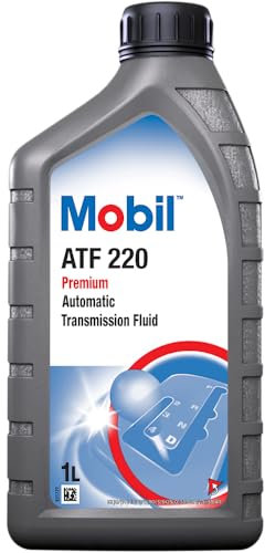 Mobil ATF 220 Huile de Transmission Automatique et Directions assistées, 1L