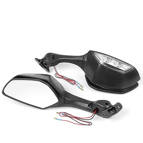Seite Rückspiegel Für Kawasaki Für Ninja ZX-10R ZX10R ZX 10R 2011-2015 2-Draht-Motorrad-Rückspiegel Mit Blinkern Lenkerendenspiegel Motorrad