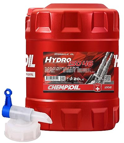 20L +Auslaufhahn CHEMPIOIL Hydro ISO 46 DIN 51524-2 (HLP) Hydrauliköl