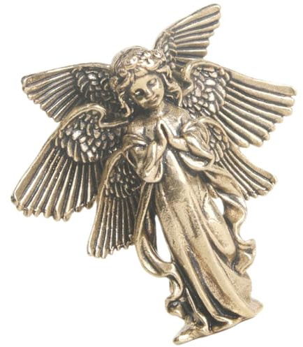 TOVINANNA Ottone Serafini Table Top Decor Para De Mujer Interni Ottone Angelo Figurine Vintage Statua In Retro Decor Desk Topper Cherubini Statue Vintage Scultura Greca