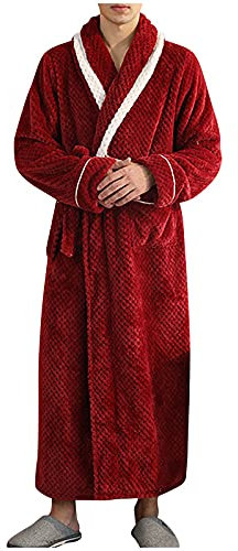 MILAX Damen Bademantel Schalkragen Frottee - Baumwolle Damen Morgenmantel Aus Fleece Mit Kapuze Bademantel Damen Nachtwäsche Morgenmantel Kapuzenhandtuch Poncho Für Erwachsene
