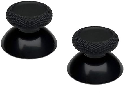 VicRole 2PCS Black Replacement Thumbsticks for Meta Quest 3, Quest 3S Controller, Analog Thumb Sticks for Oculus Quest 2, for Quest Pro - High Precision Design, Durable Material, Tools Included
