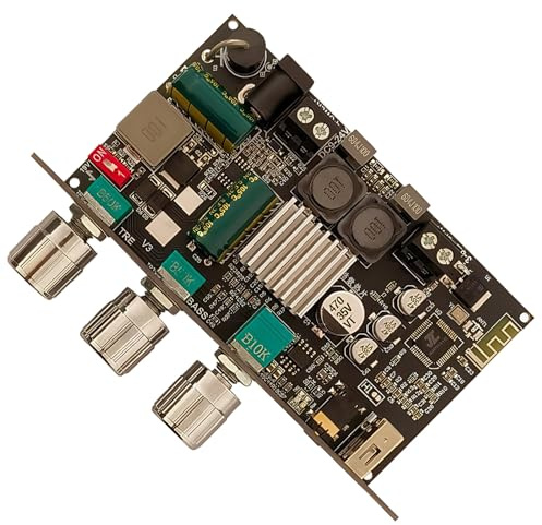 dijiusidy Sonido Potente y Claro con Amplificador Bluetooth 1001u Entretenimiento en el hogar Amplificadores Bluetooth ABS Placa amplificadora Amplificador 1001u