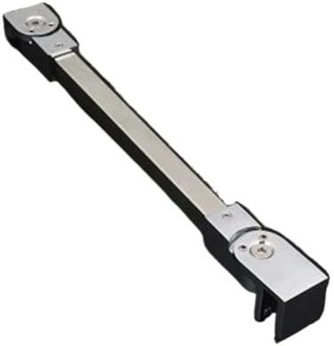 Barre De Fixation Pour Paroi De Douche Barre de support fixe en acier inoxydable for porte douche verre, longueur 40/60/70 cm, 1 pièce(Length 450-700mm)