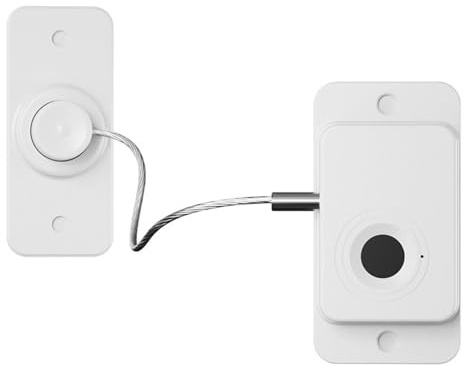 ELLENNE Serratura Impronta Digitale Elettronica Intelligente BIANCO FQ20