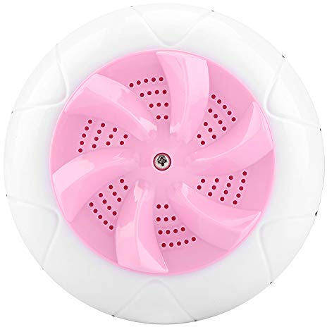 Naroote Mini Lavatrice Ad Ultrasuoni Portatile Precisa, Lavabiancheria per Bambini da Viaggio, capacità di 1 Kg, Previene L'attorcigliamento, Turbina USB Germicida Silenziosa, Pulizia Ad Ultrasuoni