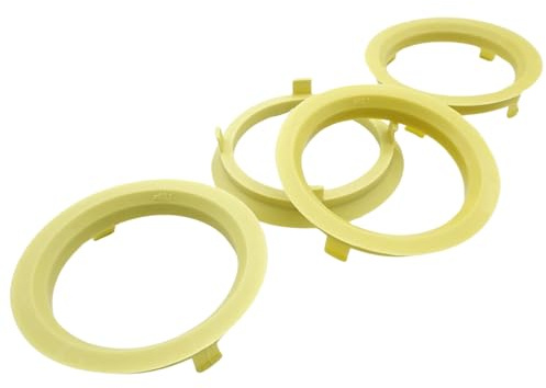 Felgenfactory 4X Zentrierringe 70,1-60,1 | 70.1 auf 60.1 | Gelb